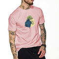 Abstract Floral Art Blush Pink T-Shirt
