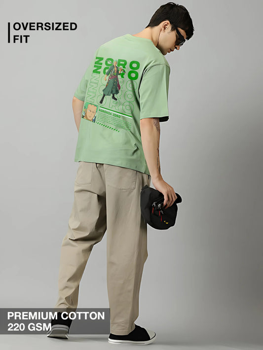 Premium Roronoa Zoro Oversized T-Shirt – Anime Edition