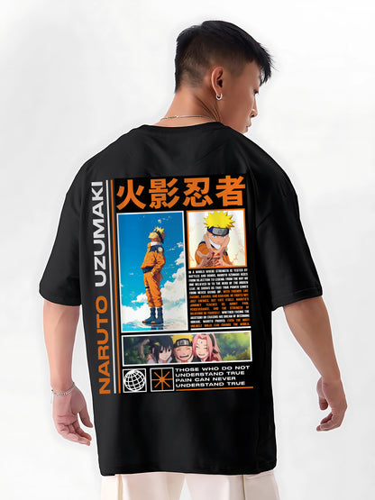 Uzumaki Naruto Oversized Tee – Anime Vibes, Street Ready
