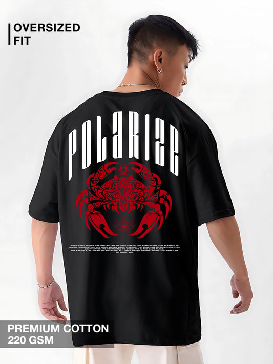 Polarize Oversized T-Shirt – Bold & Fearless Streetwear