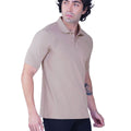 Grey Premium Cotton Polo T-shirt