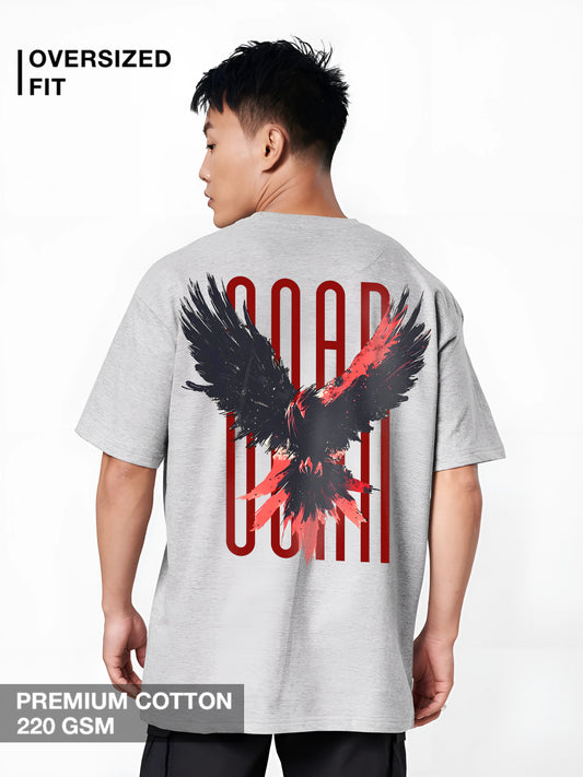Sora Eagle Melange T-Shirt – Premium & Bold