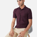 Wine Premium Cotton Polo T-shirt