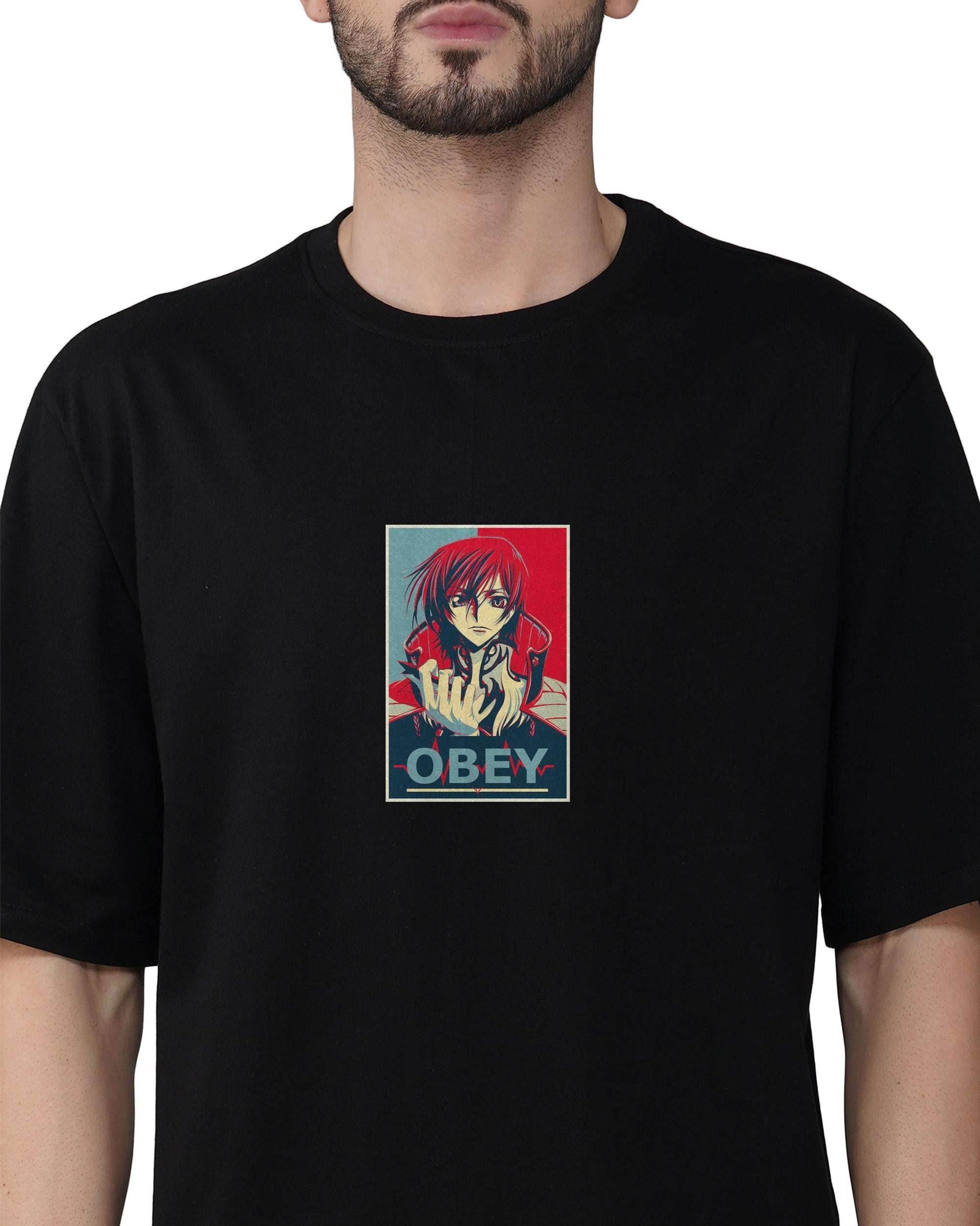 Lelouch Lamperouge: Black Oversized T-shirt