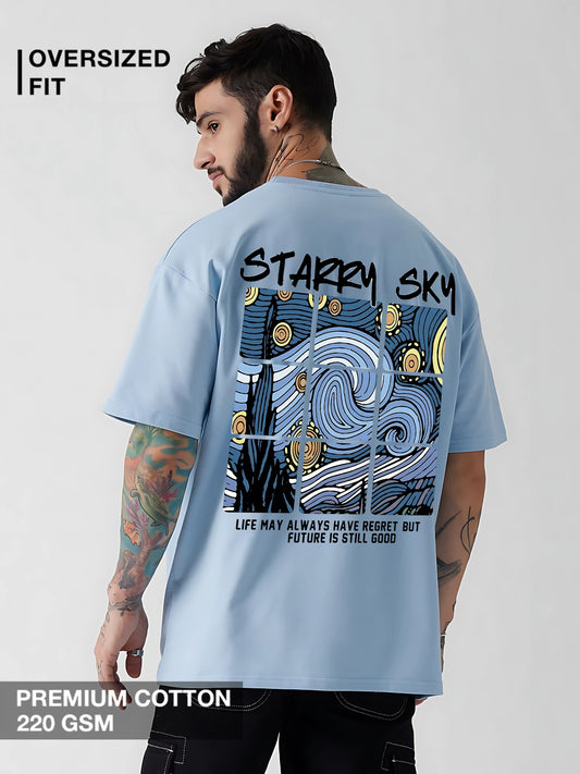 Starry Sky Luxe Artistic Oversized Tees
