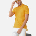 Mustard Premium Cotton Polo T-shirt