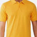 Mustard Premium Cotton Polo T-shirt