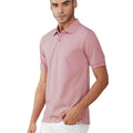 Peach Premium Cotton Polo T-shirt