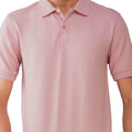 Peach Premium Cotton Polo T-shirt