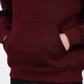 Maroon Drop Shoulder Core Lab Hoodie