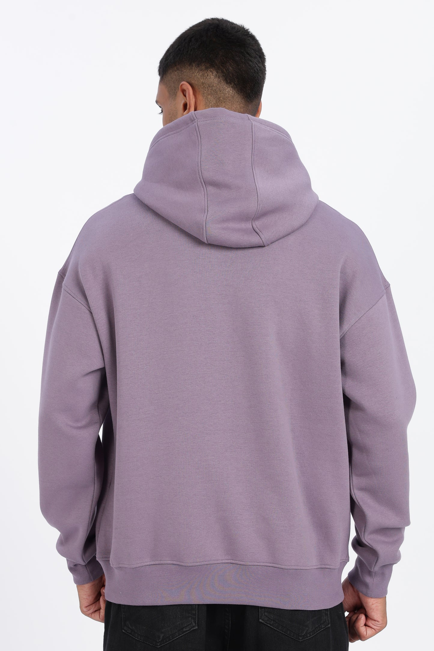 Drop Shoulder Core Lab Hoodie – Lavender