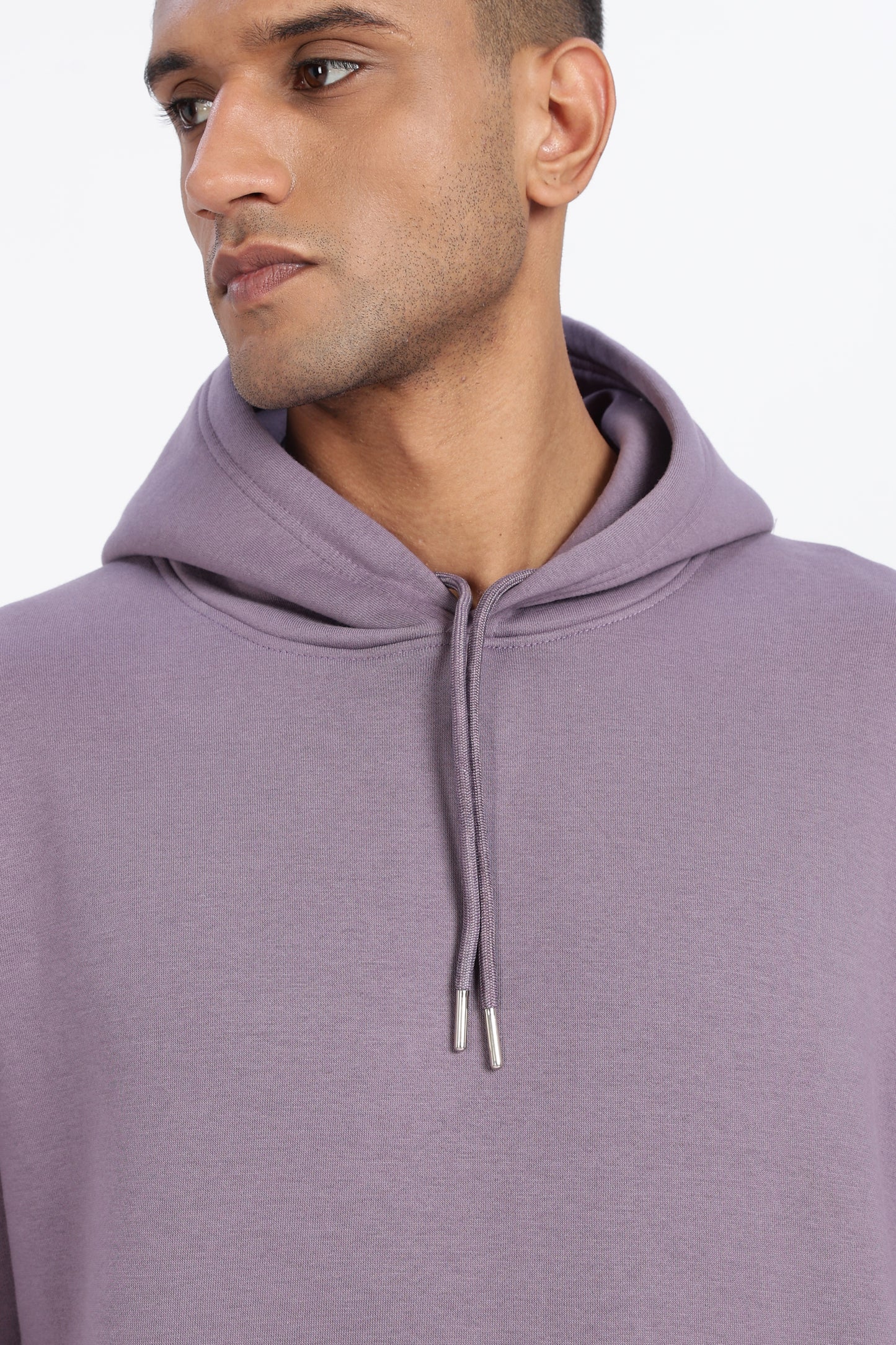 Drop Shoulder Core Lab Hoodie – Lavender
