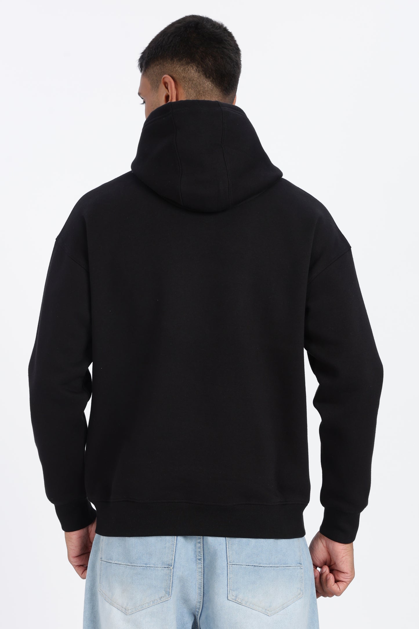 Relaxed Fit Core Lab Hoodie – Black