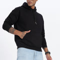 Relaxed Fit Core Lab Hoodie – Black