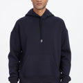 Drop Shoulder Core Lab Hoodie – Navy Blue