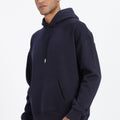 Drop Shoulder Core Lab Hoodie – Navy Blue