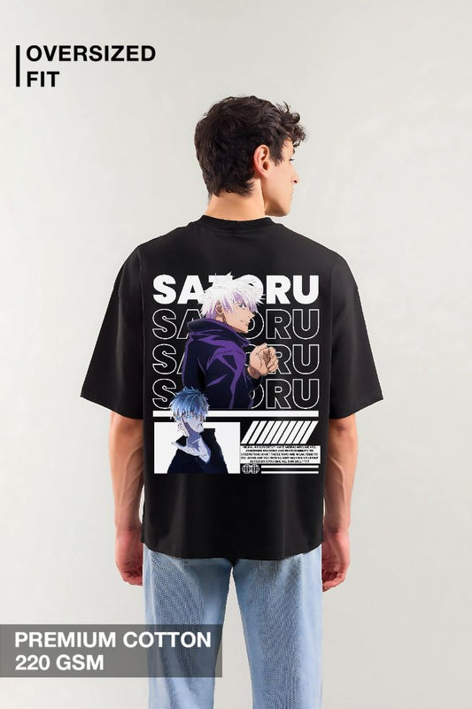 Gojo Satoru Oversized Tee – Anime Edition
