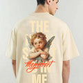 The New Saint Oversized T-Shirt – Beige