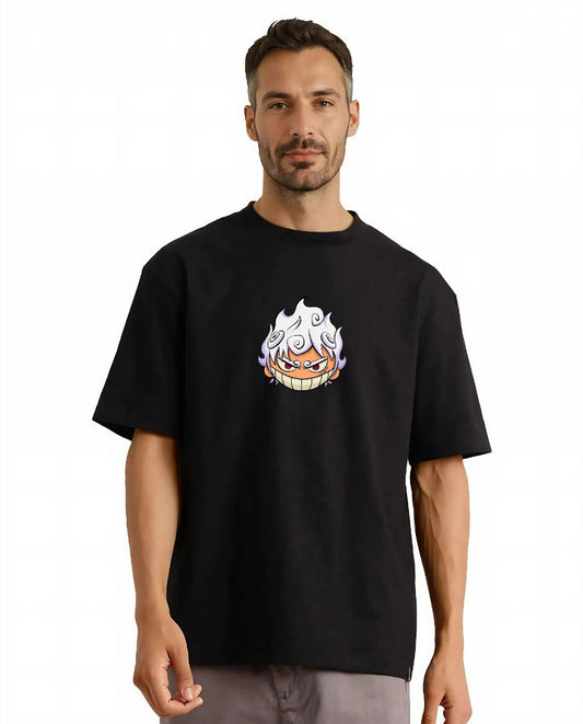 Gear 5 Luffy T-Shirt – One Piece Anime Streetwear