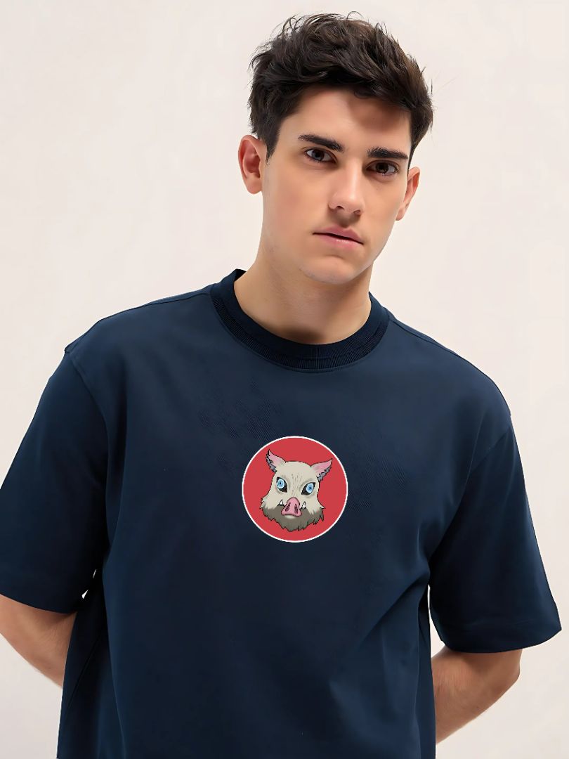 Inosuke Demon Slayer Oversized Tees