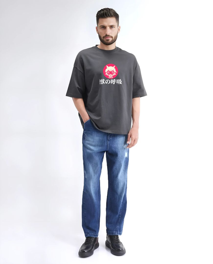 Beast Breathing Inosuke Oversized T-Shirt