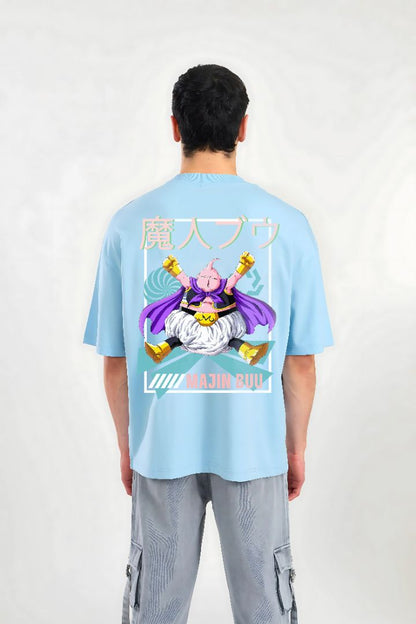 Majin Buu Oversized Tees – Premium Anime Streetwear