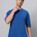 Royal Blue Drop-Shoulder