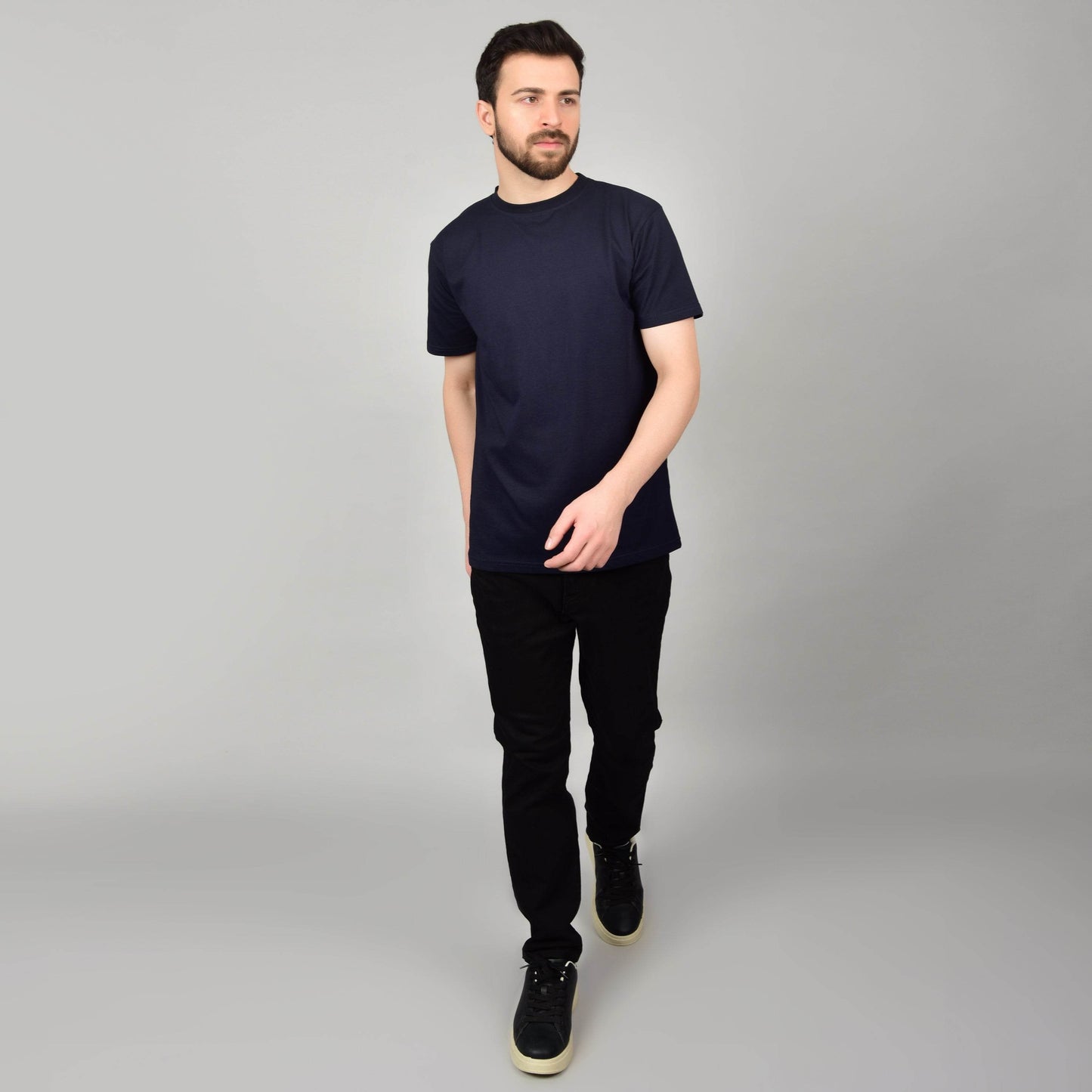 Dark Navy Blue Regular T-shirt - Megakart