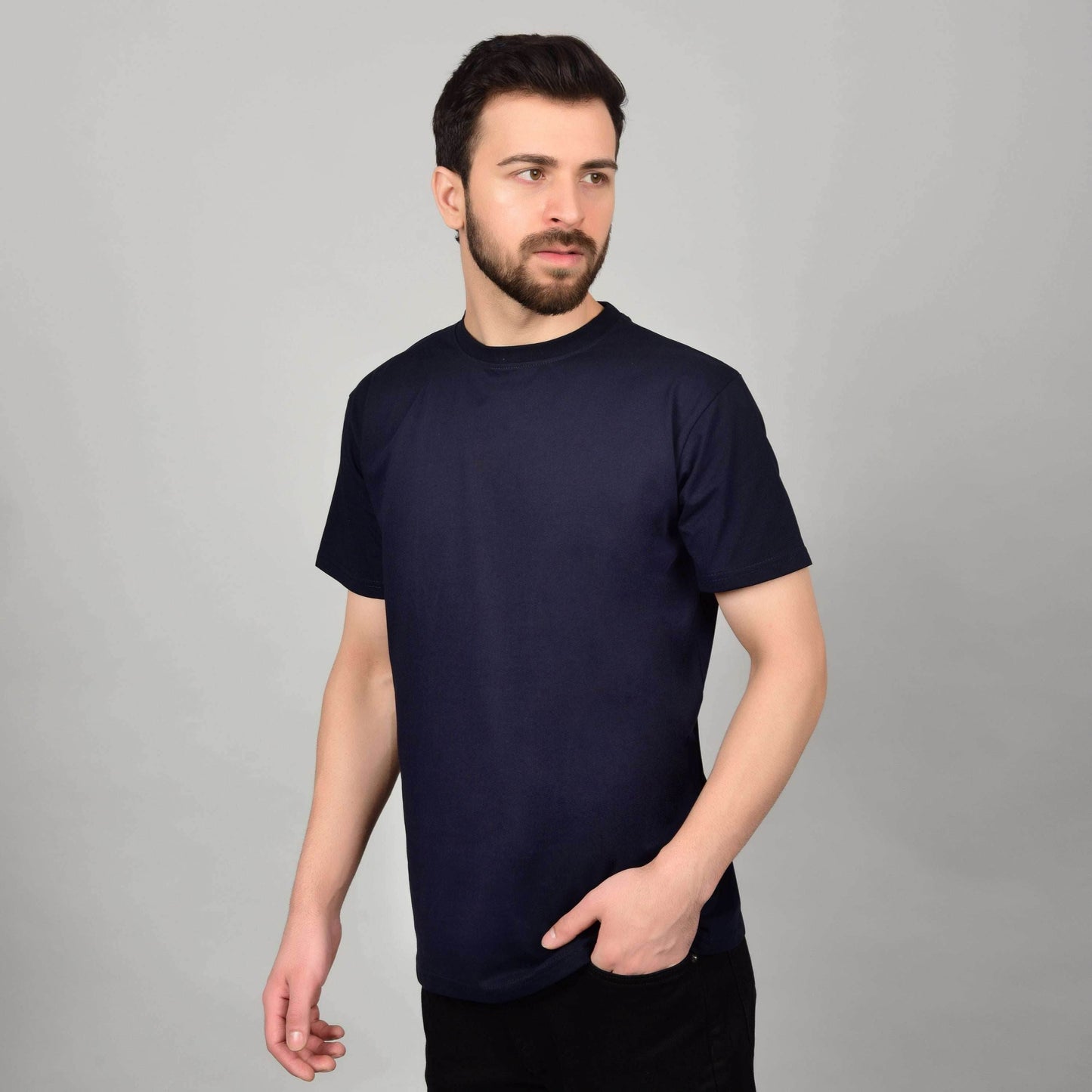 Dark Navy Blue Regular T-shirt