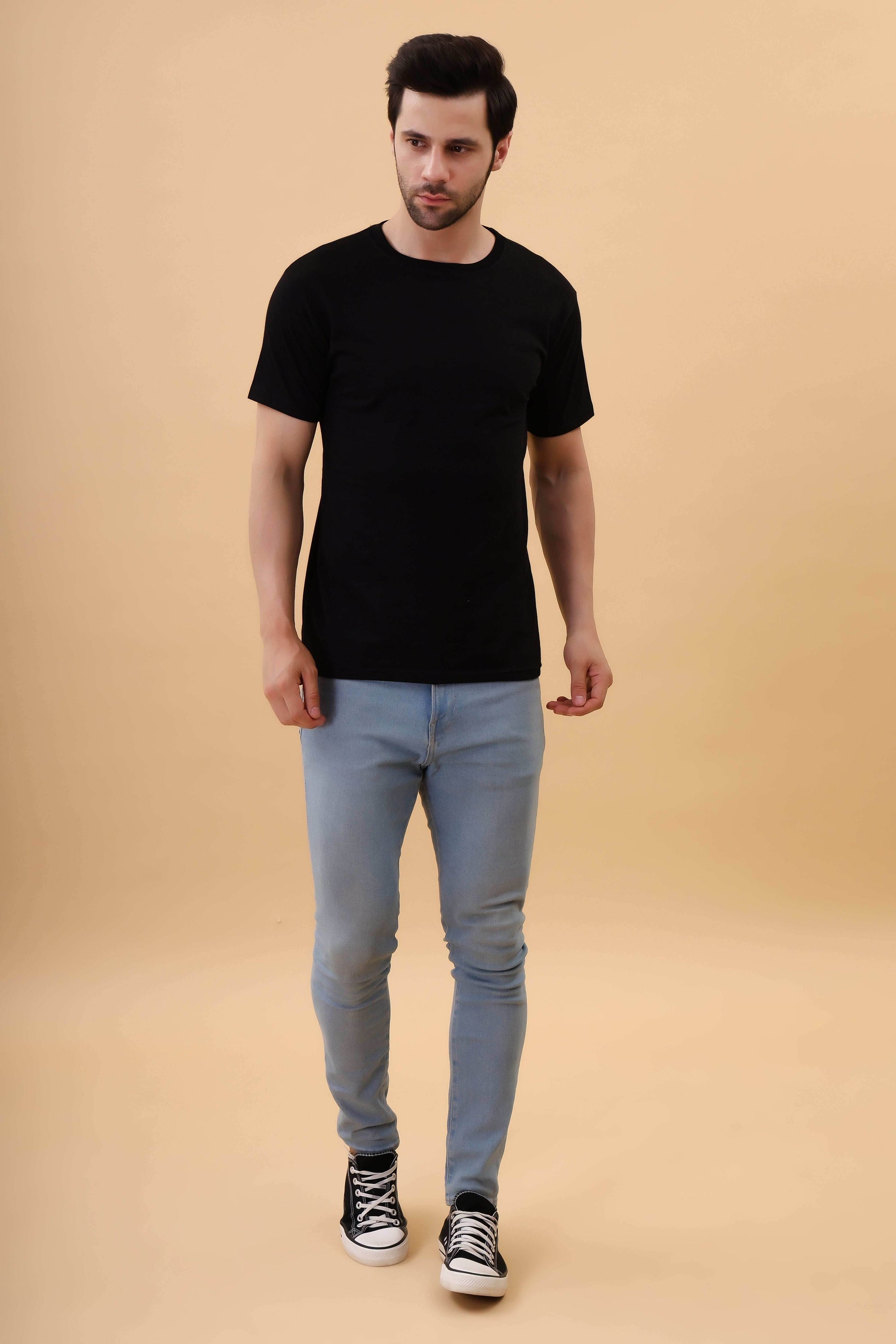 Black Regular T-shirt