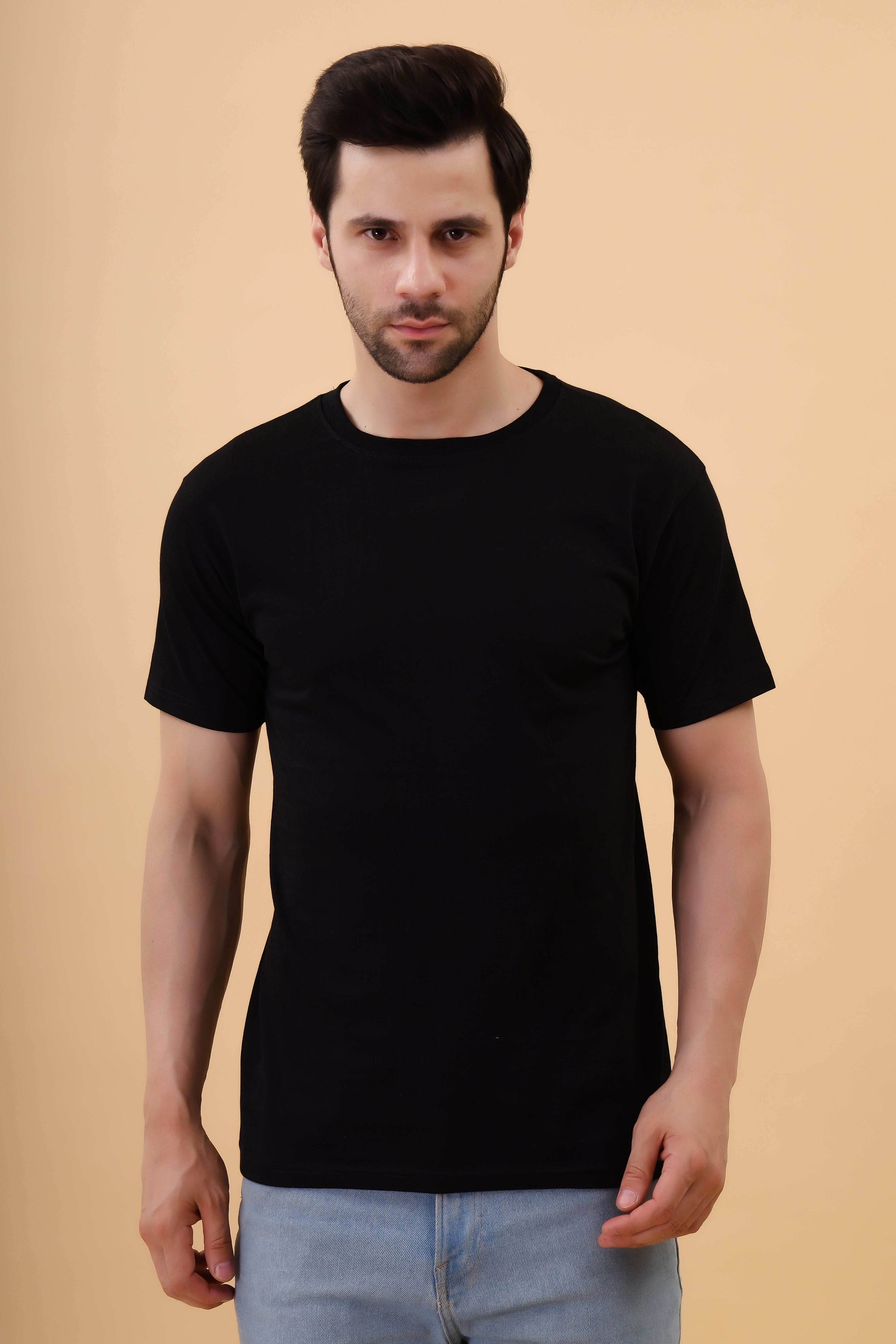 Black Regular T-shirt