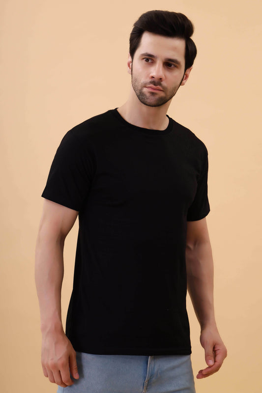 Black Regular T-shirt