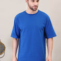 Royal Blue Drop-Shoulder