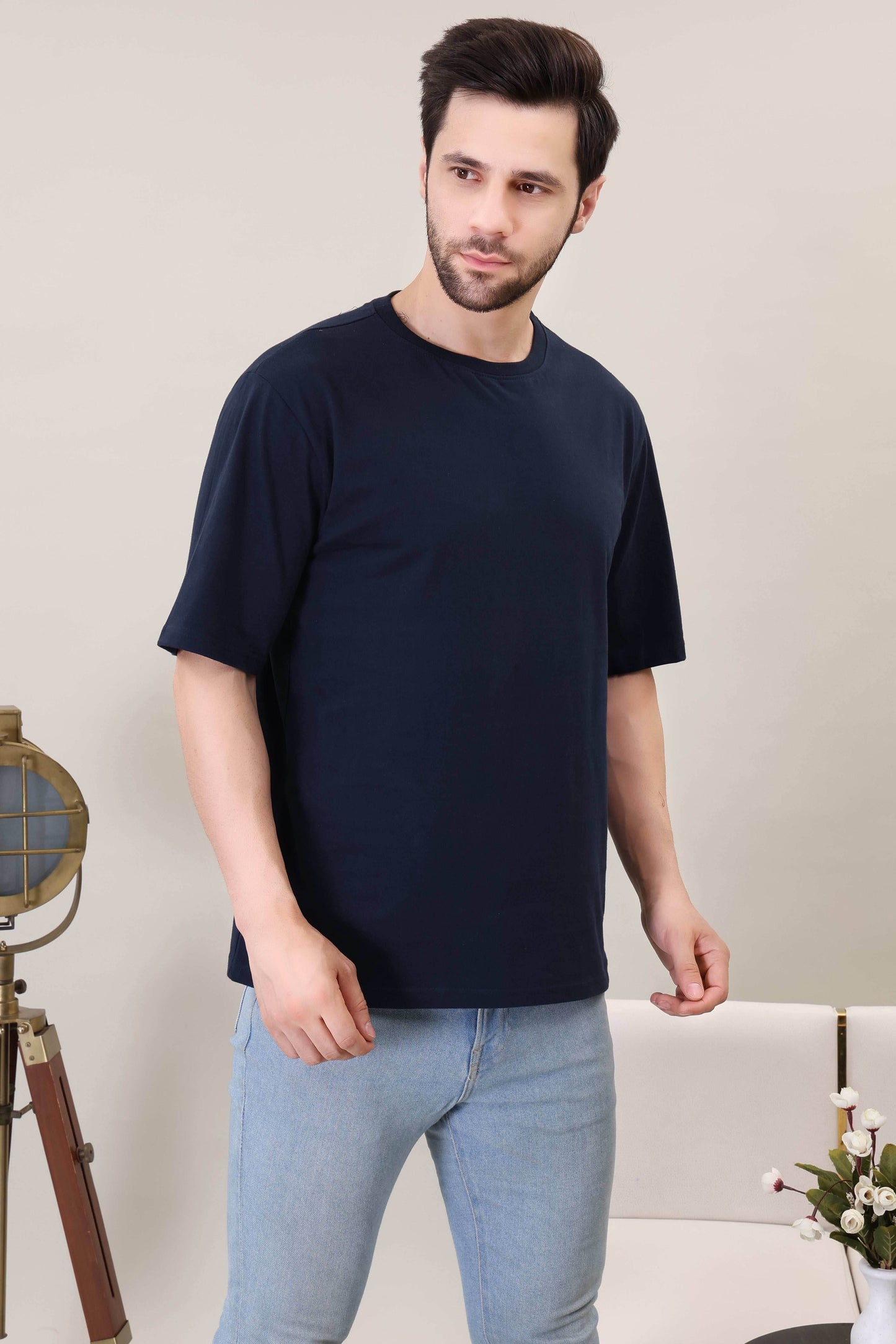 Dark Navy Blue Oversized - Megakart