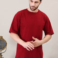 Maroon Oversized Tshirt