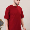 Maroon Oversized Tshirt