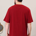 Maroon Oversized Tshirt