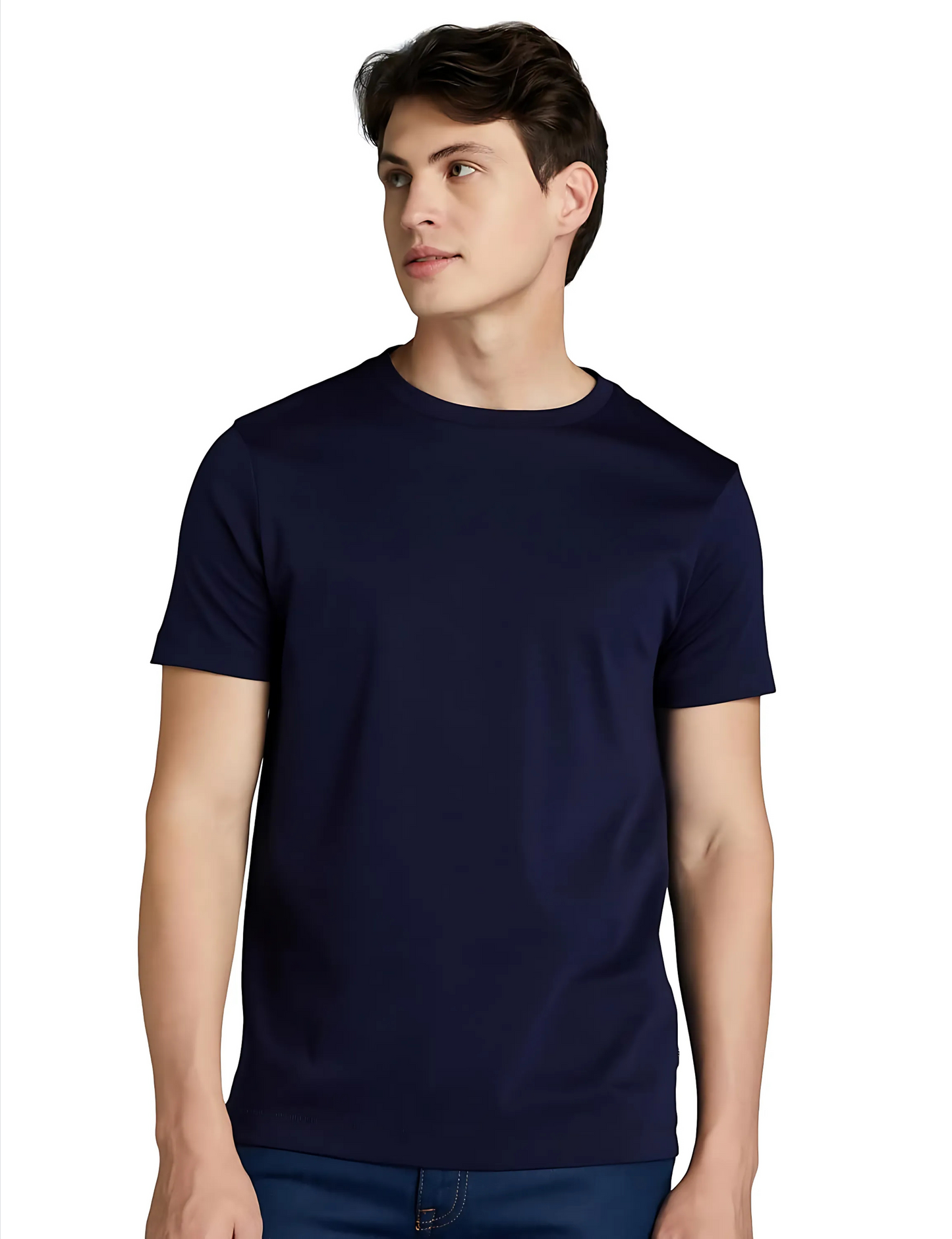 Navy Blue Regular Tees