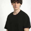Black Oversized T-Shirt – Premium 100% Cotton Fabric