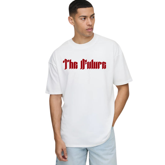 Royal Futurist Oversized Luxe T-Shirt
