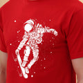 Astronaut: Red Regular T-shirt