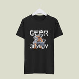 Luffy Gear: Black Regular T-shirt - Megakart