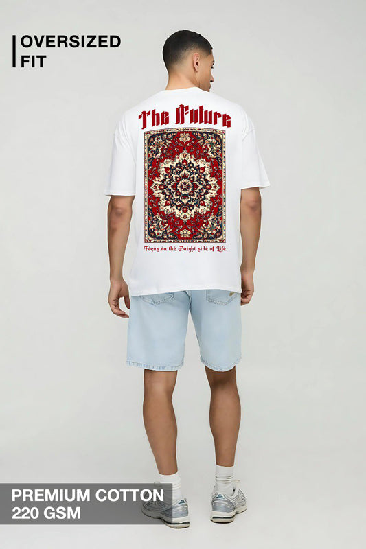 Royal Futurist Oversized Luxe T-Shirt