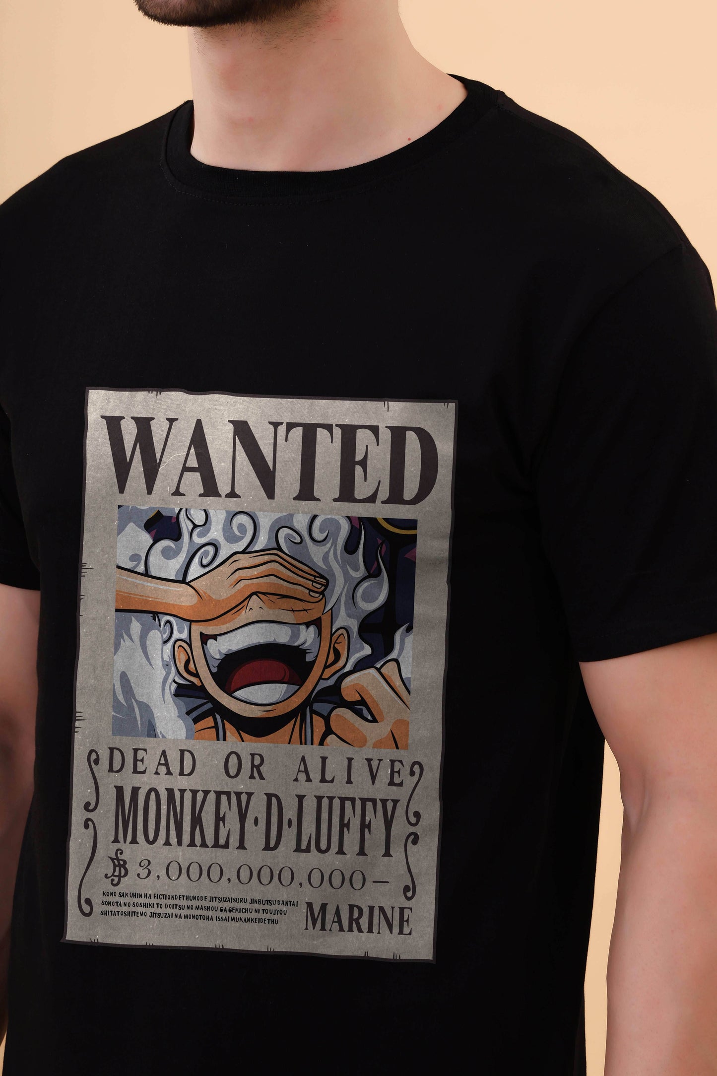 Luffy Wanted: Regular T-shirts