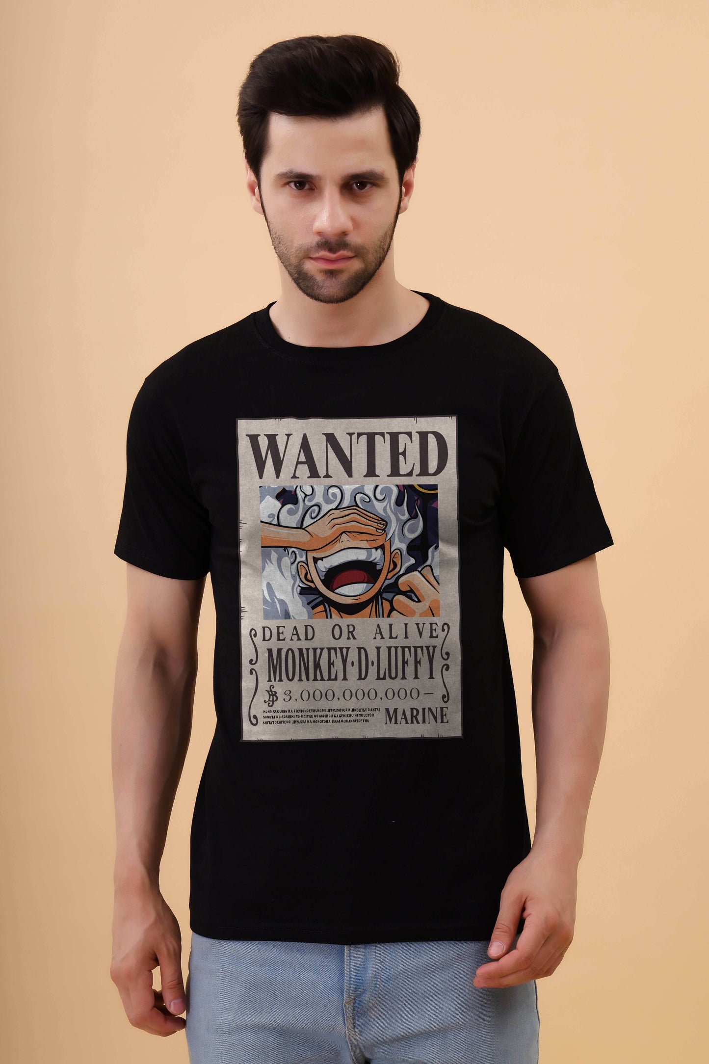 Luffy Wanted: Regular T-shirts